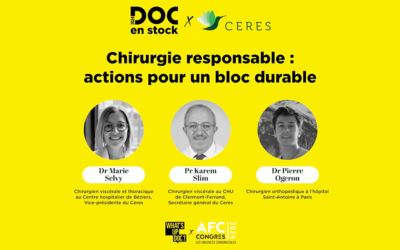 Chirurgie responsable : Actions pour un bloc durable